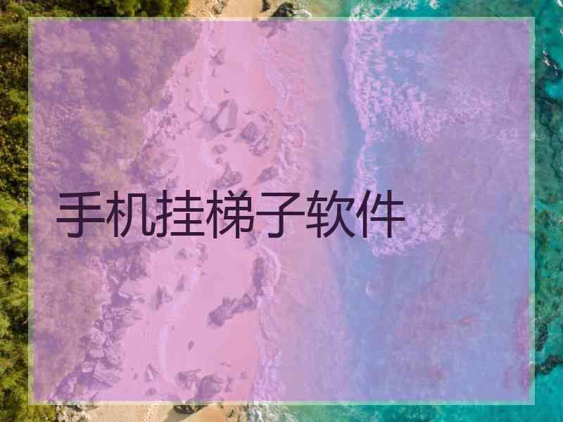 手机挂梯子软件