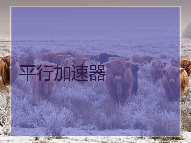 平行加速器